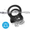 ARMONY - VIBRADOR DE DOBLE ANILLO NEGRO