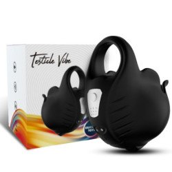 ARMONY - ANILLO VIBRADOR DE VENTOSAS CON CONTROL REMOTO NEGRO