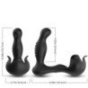 ARMONY - VIBRADOR ANAL Y ESTIMULADOR DE TESTÍCULOS CON CONTROL REMOTO, COLOR NEGRO