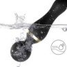 ARMONY - MASAJEADOR Y VIBRADOR FREEZA CON CABEZAL SUPERFLEXIBLE NEGRO