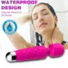 ARMONY - MASAJEADOR Y VIBRADOR CARTERO CON CABEZAL SÚPER FLEXIBLE, COLOR FUCSIA