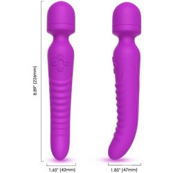 ARMONY - MASAJEADOR Y VIBRADOR MISSION CON EFECTO DE CALOR MORADO