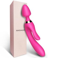 ARMONY - MASAJEADOR Y VIBRADOR CONEJO FUCSIA