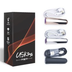 ARMONY - VIBRADOR BALA PLATEADO 2,1 CM X 7,9 CM