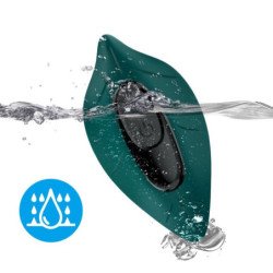 ARMONY - ESTIMULADOR Y VIBRADOR CON CONTROL REMOTO VERDE