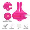 ARMONY - PINZAS MAGNÉTICAS VIBRATORIAS PARA PEZONES CON FORMA DE CONEJO, COLOR ROSA