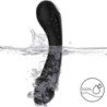 ARMONY - DILDO VIBRADOR DE SILICONA NEGRA PARA EL PUNTO G
