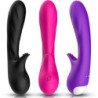 ARMONY - VIBRADOR ROMÁNTICO CON ESTIMULADOR MORADO