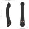 ARMONY - VIBRADOR DE CABEZAL FALSO DE SILICONA NEGRA