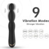 ARMONY - VIBRADOR BAMBU AJUSTABLE NEGRO