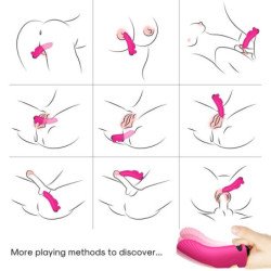 ARMONY - VIBRADOR DE DEDO AURORA FUCSIA