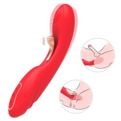 ARMONY - VIBRADOR CON LENGUA OSCILANTE ROJA