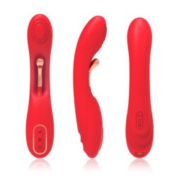 ARMONY - VIBRADOR CON LENGUA OSCILANTE ROJA