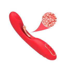 ARMONY - VIBRADOR CON LENGUA OSCILANTE ROJA
