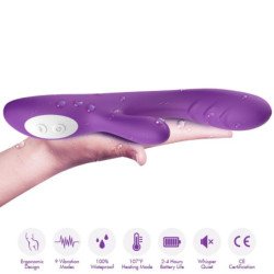 ARMONY - VIBRADOR CHISPA CON EFECTO DE CALOR MORADO