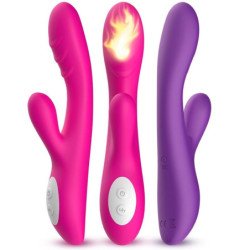 ARMONY - VIBRADOR CHISPA CON EFECTO DE CALOR MORADO
