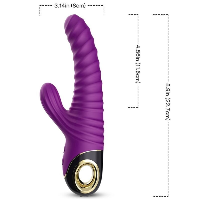 ARMONY - VIBRADOR ETERNITY DE SILICONA MORADA
