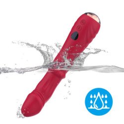 ARMONY - VIBRADOR DILDO ESTIMULADOR TERMOAJUSTABLE ROJO
