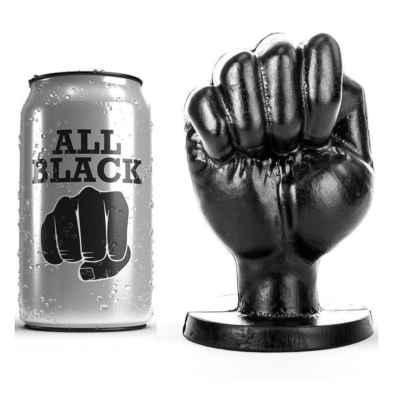 ALL BLACK FIST 13CM  ANAL