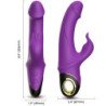 ARMONY - METEROR DILDO VIBRADOR CONEJO MORADO