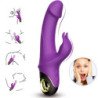 ARMONY - METEROR DILDO VIBRADOR CONEJO MORADO