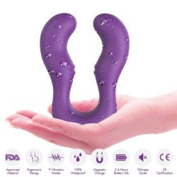 ARMONY - VIBRADOR SERAPH CON DOBLE CONTROL REMOTO MORADO