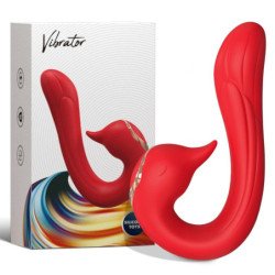 ARMONY - VIBRADOR DELFIN MULTIPOSICIÓN Y CON EFECTO DE CALOR ROJO