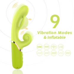 ARMÓNICA - PUNTO DE INFLADO A PARA ESTIMULADOR VIBRADOR VERDE