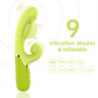 ARMÓNICA - PUNTO DE INFLADO A PARA ESTIMULADOR VIBRADOR VERDE