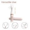 ARMONY - VIBRADOR ROTADOR Y MÁQUINA TELESCÓPICA AUTOMÁTICA AMARILLA