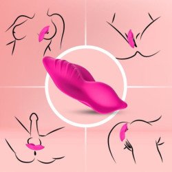 ARMONY - BRAGUITAS VIBRADORAS WHISPER CON CONTROL REMOTO FUCSIA