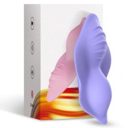 ARMONY - BRAGUITAS VIBRADORAS WHISPER CON CONTROL REMOTO, COLOR MORADO