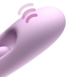 FANTASÍA PARA ELLA - G-TOUCH PULSE PRO VIBRADOR DE PUNTO G Y CLÍTORIS CON FORMA DE CONEJO MORADO
