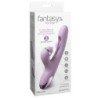 FANTASÍA PARA ELLA - G-TOUCH PULSE PRO VIBRADOR DE PUNTO G Y CLÍTORIS CON FORMA DE CONEJO MORADO