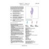 LELO - VIBRADOR DOBLE INA TWIST CONEJO PARA EL PUNTO G Y EL CLÍTORIS ROSA