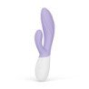 LELO - INA TWIST DOUBLE VIBRATOR RABBIT FOR G-SPOT AND CLITORIS LAVENDER