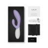 LELO - VIBRADOR DOBLE INA TWIST CONEJO PARA EL PUNTO G Y EL CLÍTORIS LAVANDA