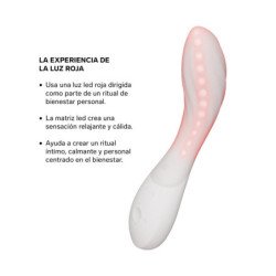 LELO - MONA SPECTRA MASAJEADOR ÍNTIMO DE LUZ ROJA RECARGABLE CONTROLADO POR APP