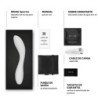 LELO - MONA SPECTRA MASAJEADOR ÍNTIMO DE LUZ ROJA RECARGABLE CONTROLADO POR APP