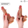 MR INTENSE - DILDO DE SILICONA BRUCE S CON TESTÍCULOS 17,8 CM -Ø- 4 CM