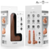 MR INTENSE - DILDO DE SILICONA BRUCE S CON TESTÍCULOS 17,8 CM -Ø- 4 CM