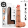 MR INTENSE - BRUCE M DILDO DE SILICONA CON TESTÍCULOS 20 CM -Ø- 4,5 CM