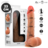 MR INTENSE - GARY L PENE DE SILICONA ULTRAREALISTA CON TESTÍCULOS 23 CM - Ø- 4,7 CM
