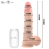 MR INTENSE - GARY XL PENE DE SILICONA ULTRAREALISTA CON TESTÍCULOS 25,5 CM -Ø- 5,1 CM