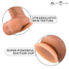 MR INTENSE - BRUCE XL DILDO DE SILICONA CON TESTÍCULOS 25,5 CM -Ø- 5,5 CM