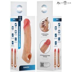 MR INTENSE - FUNDA DE SILICONA PARA PENE SIMON S 13 CM -Ø- 4 CM