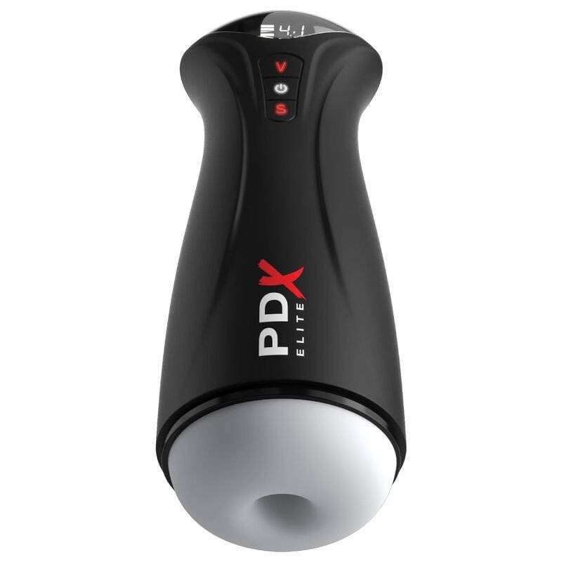 PDX ELITE - FAP-GASM CLEAR MASTURBADOR MASCULINO CON SUCCIÓN INTERMITENTE