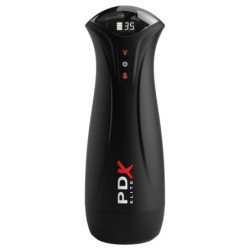 PDX ELITE - FAP-GASM CLEAR MASTURBADOR MASCULINO CON SUCCIÓN INTERMITENTE
