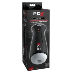 PDX ELITE - FAP-GASM CLEAR MASTURBADOR MASCULINO CON SUCCIÓN INTERMITENTE