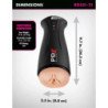 PDX ELITE - FAP-GASM - MASTURBADOR DE SUCCIÓN Y VIBRACIÓN INTERMITENTE